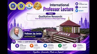 INTERNATIONAL PROFESSOR LECTURE 2026
