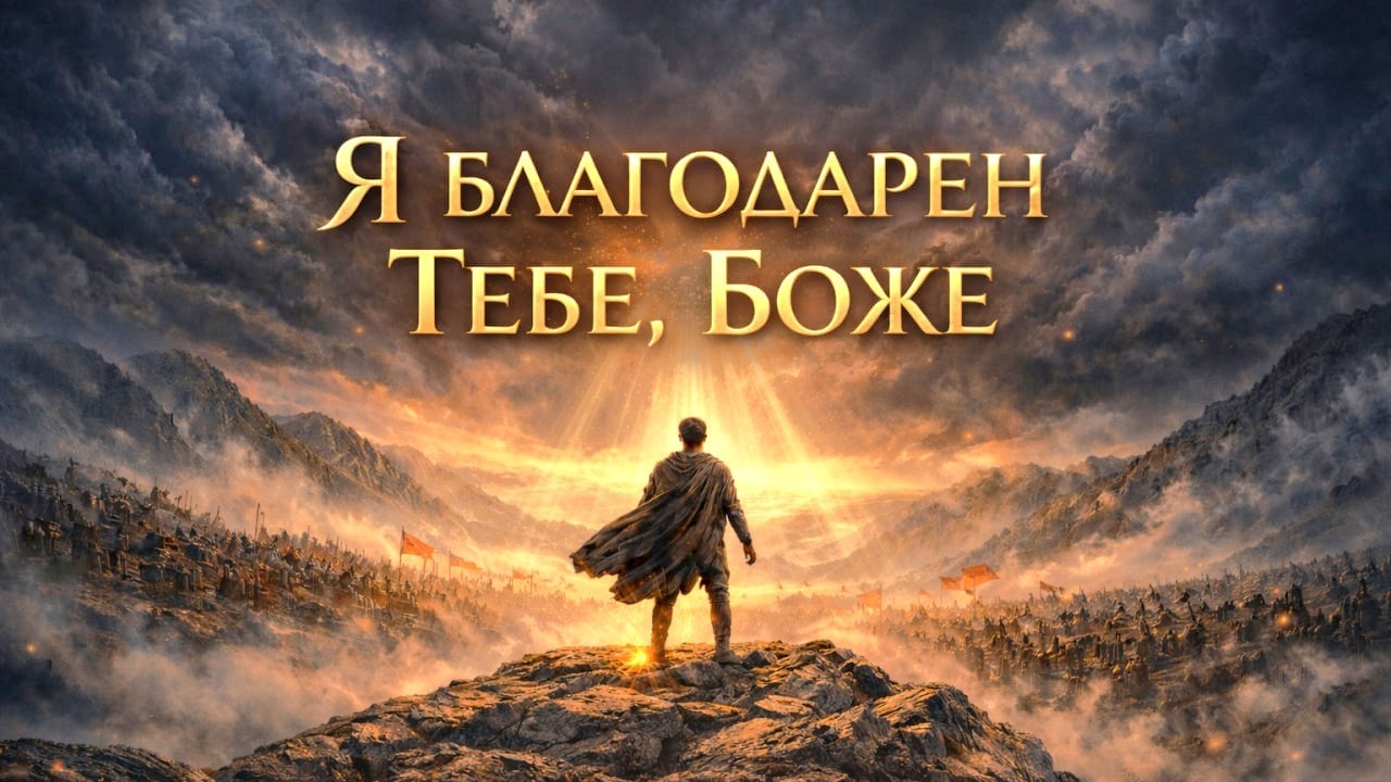 Я благодарен Тебе, Боже | Песня которая написана по Библии