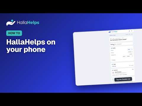 HallaHelps on your phone