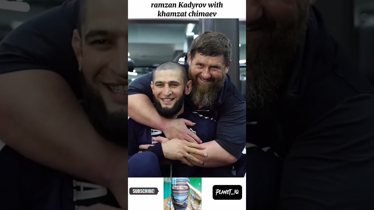 Ramzan Kadyrov with khamzat chimaev moment  shorts  chechen  ufc