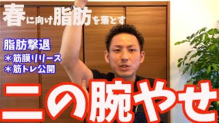 【二の腕痩せ】二の腕脂肪サヨナラ。たるんだ二の腕に確実に引き締める、二の腕脂肪撃退法【大分市 腰痛治療家 GENRYU ( 安部元隆 )】