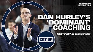 Dan Hurley's coaching 'DOMINANT' \& 'BRILLIANT' leading UConn to back-to-back Championships | Get Up