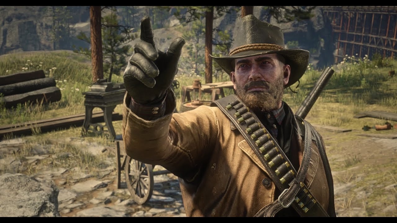 Red Dead Redemption 2 running on Linux with Steam Proton (Linux Mint, Proton Experimental)