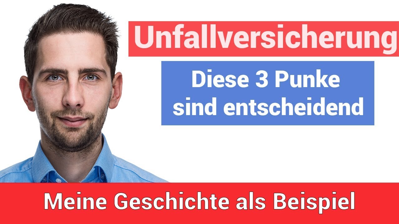 Update Unfallversicherung - einfach erklärt