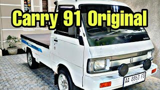 (Sold Out) Suzuki Carry Pick Up 1991 Kondisi On Top Siap Nongkrong