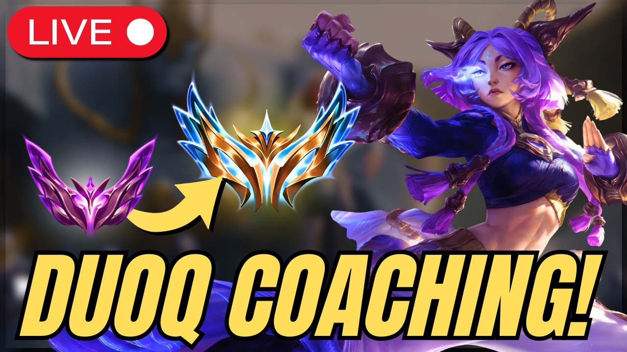 Coaching 16y old ADC - Master to Challenger NA - Educational Duoq Games