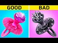 GOOD VS BAD PARENTING HACKS || Bad VS Good Pregnant! Best Hacks For Creative Parents by 123GO!Series