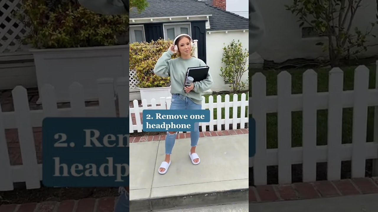 Tips for walking alone