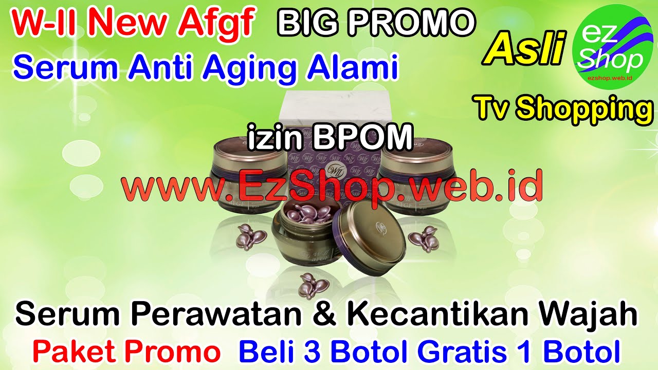 New Afgf, W-II New Afgf, Wii Afgf, Ez Shop Indonesia - YouTube