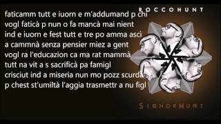 Rocco Hunt | Na stanza nostra [lyrics] chords