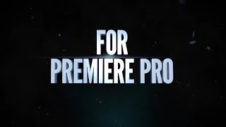 3D Trailer Text Motion Graphics Templates