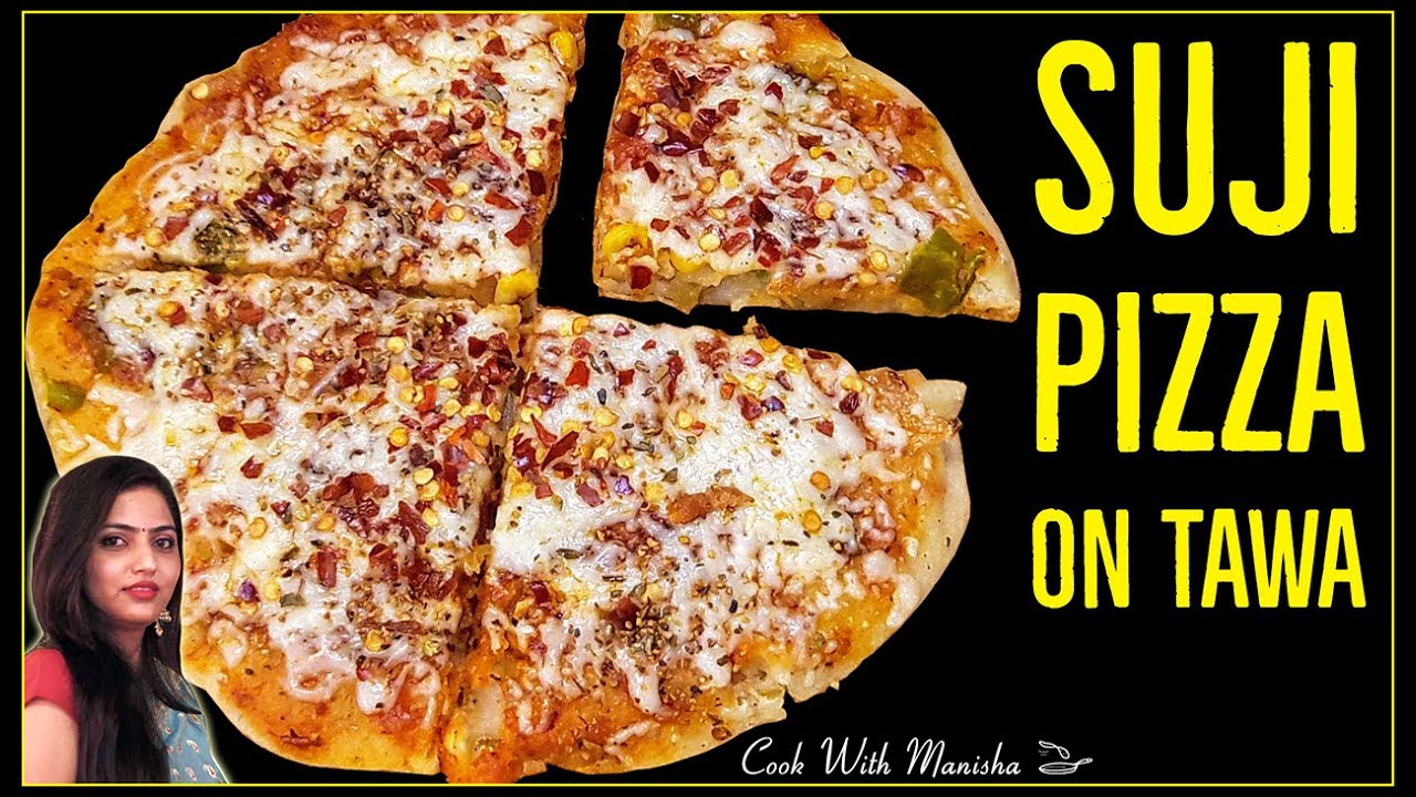 सूजी का पिज़्ज़ाSuji PizzaSooji Pizza Recipe in HindiRava Pizza