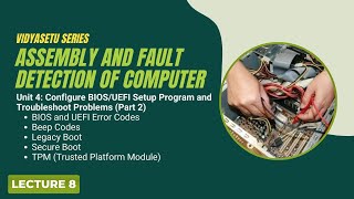 AFDOC | Unit 4, Lecture 8: BIOS/UEFI Error Codes, Beep Codes, Secure Boot &amp; TPM Explained | DSEU