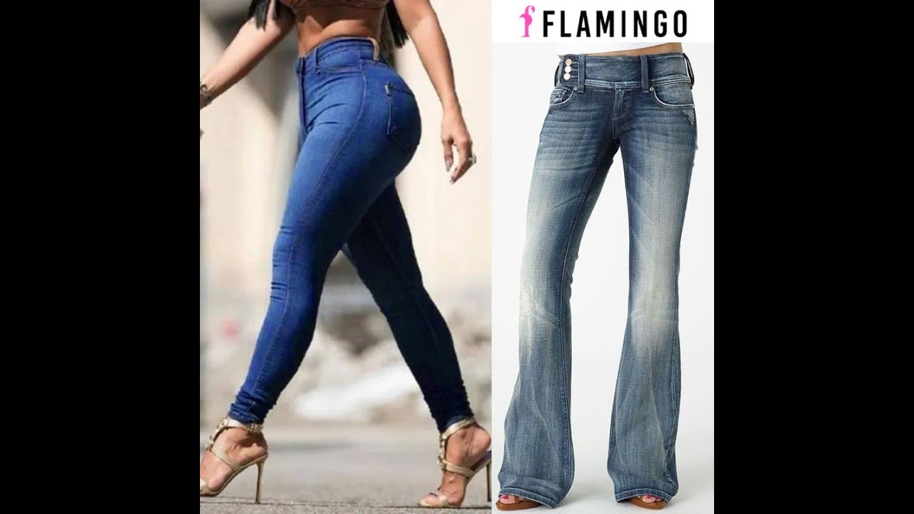 Elastic High Waist Butt Lifting Jeans