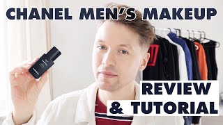 CHANEL for men??? BOY DE CHANEL FOUNDATION / MEN'S MAKEUP TUTORIAL