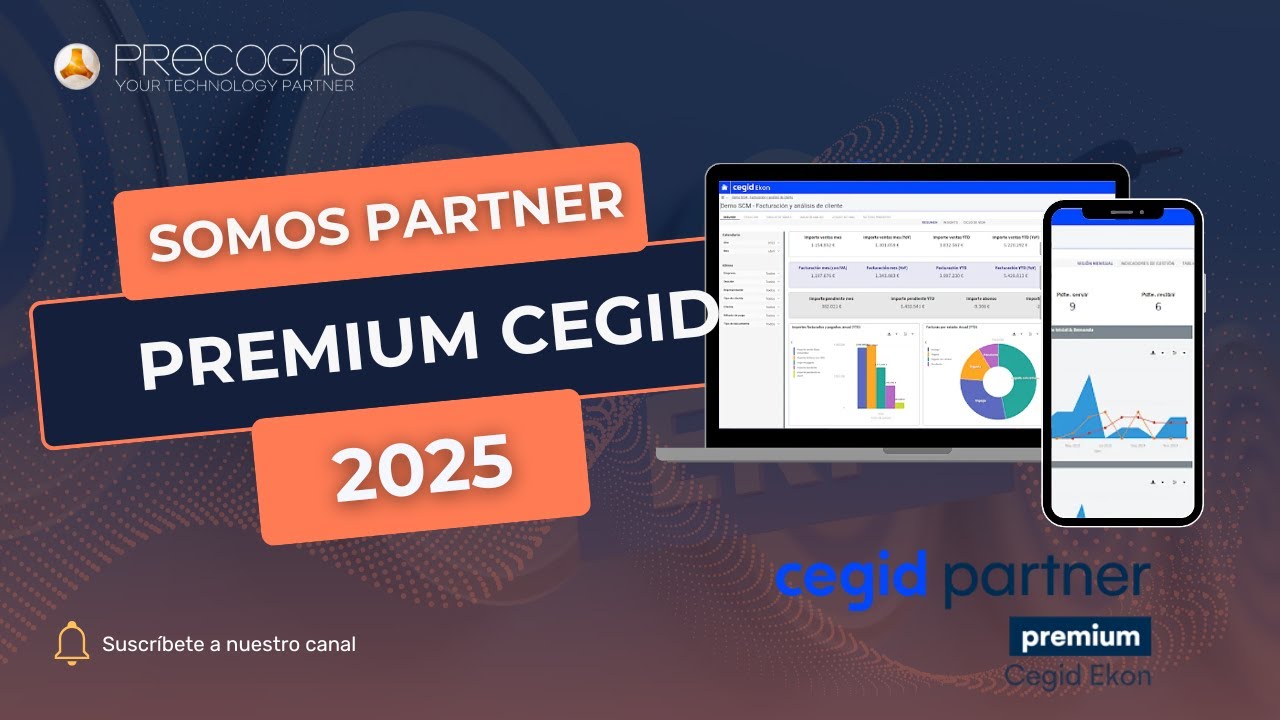 Soluciones ERP | Cegid Partner Premium, Gestión Empresarial y Transformación Digital | Precognis