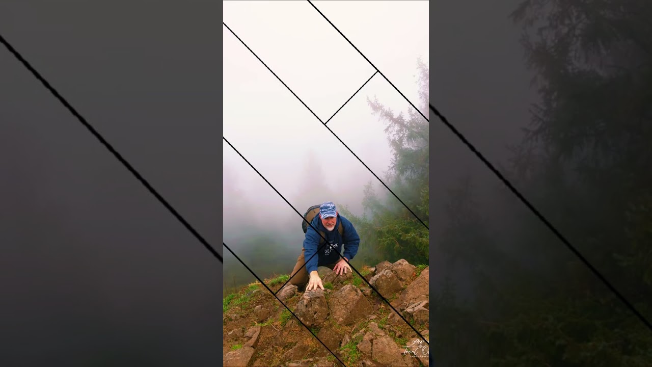 NeahKahNie Mountain Summit trail. 