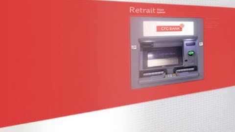 CFG Bank - Le GAB : dépôt de chèque et d’espèces