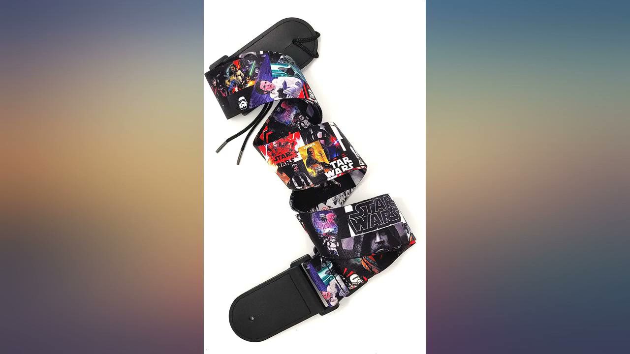 StarWars 2 Inches Wide Guitar Straps | Polyester with genuine leather review