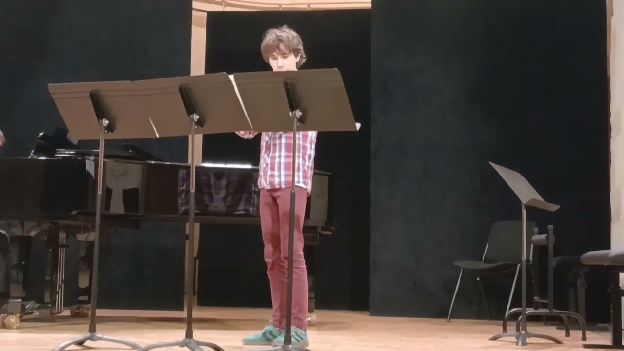 Capricietto pour flûte et piano de Gilles Schuehmacher