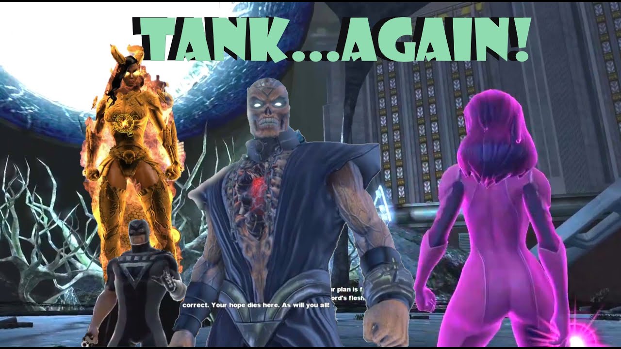 Tanking the Boss! AGAIN! (Learn HOW to Tank) DCUO