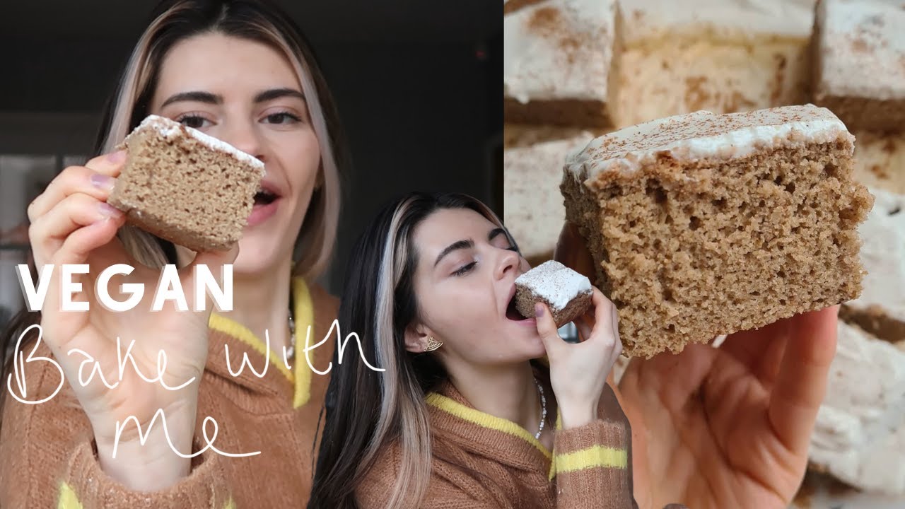 i accidently made (and ate) the BEST VEGAN CAKE EVER YouTube