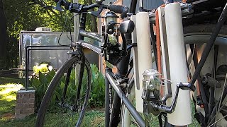 Fishing Pole Caddy/Carrier for Bicycle