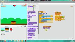 How to make a Fruit catcher game part 1