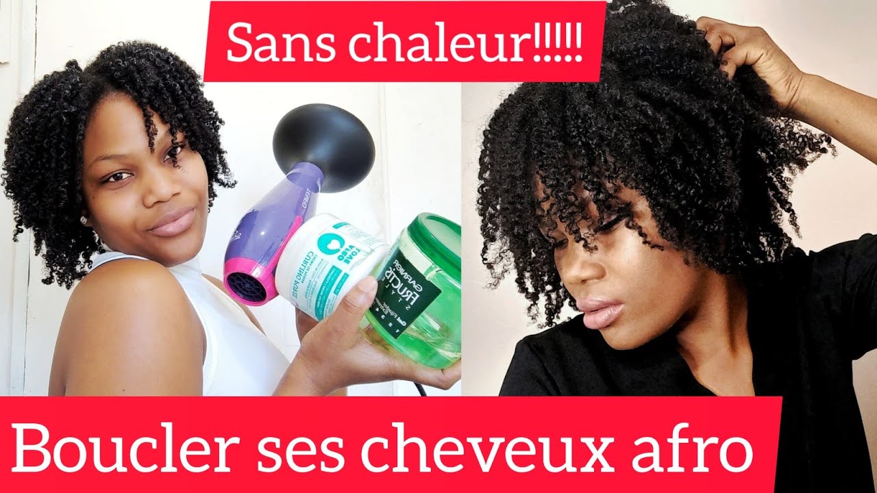 Comment boucler ses cheveux crepus facilement |Cheveux Afro|Cheveux
