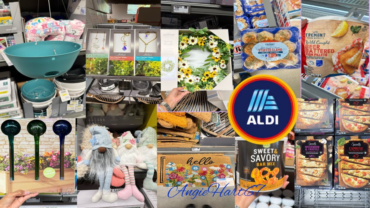 ALDI 🌟WEEKLY LIMITED FINDS!! #groceryshopping @AngieHart67 #aldi #garden 