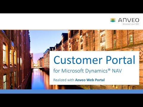 Anveo Web Portal: Customer Portal for Microsoft Dynamics NAV