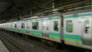[FHD]常磐線Ｅ231系0番台　マト102編成　北千住駅発車