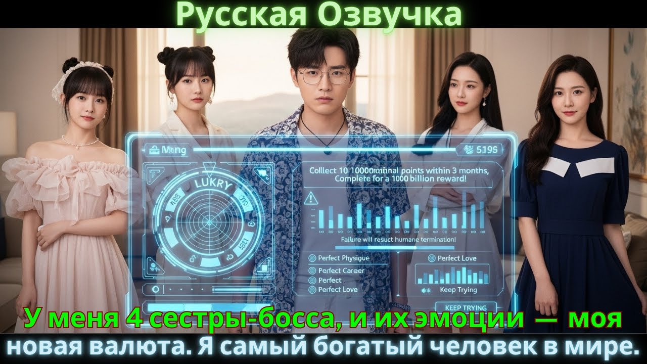 У меня 4 сестры-босса, и их эмоции — моя новая валюта. Я самый богатый человек в мире.