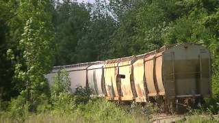 GEXR 581 Leaving Goderich at Highway 8. June 25, 2012