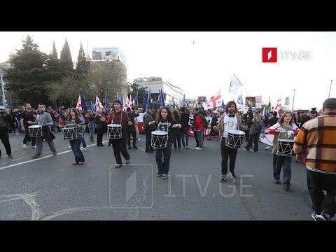 აქცია უცხოური დაფინანსების გამჭვირვალობის კანონპროექტის წინააღმდეგ