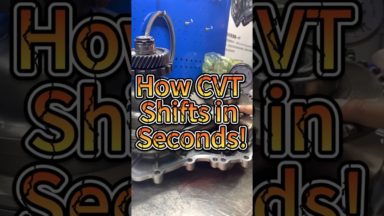 Как бесступенчатые трансмиссии переключают передачи плавно: захватывающая демонстрация работы шки...