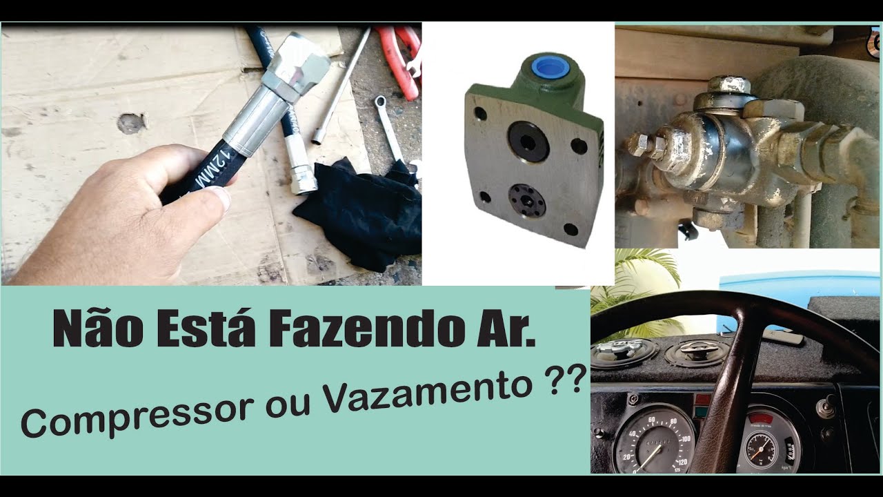 Compressor de ar ou Vazamento ?