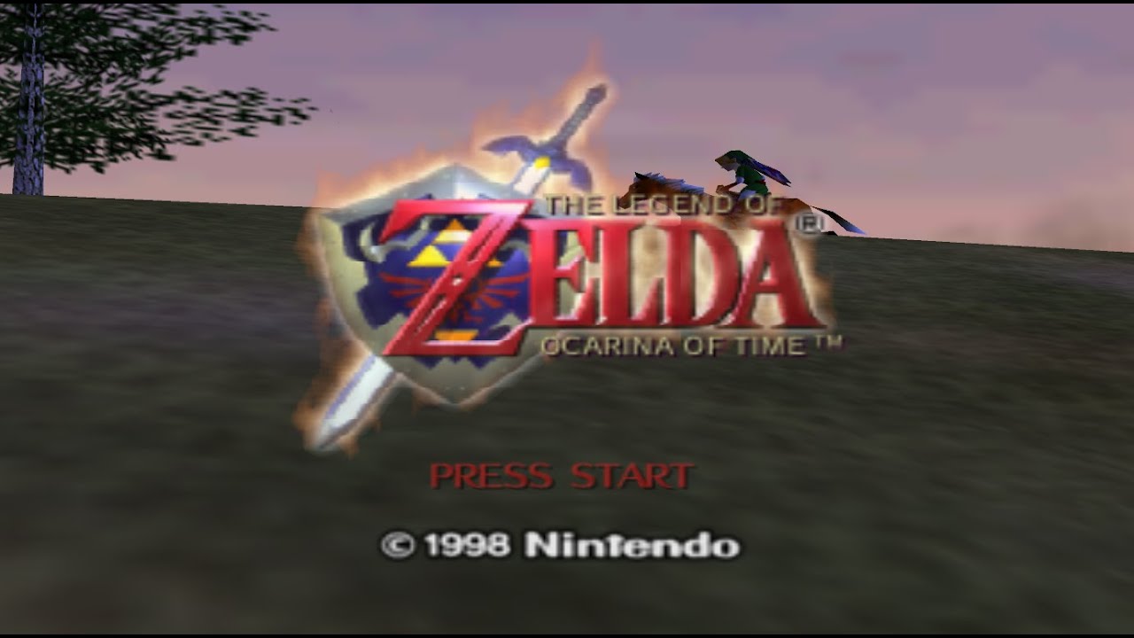 The Legend of Zelda Ocarina of Time, Game, 3D, N64, Gamecube, Rom