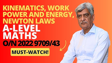A-Level Maths - 9709/43 O/N 2022 Q#1-4 Solution | Ultimate Guide (Part 1)