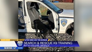 Butte County Search & Rescue train at Butte College