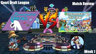 Gen4 Draft League Match Review - Snowpoint Crystals vs. Explorers of Sky Forme