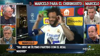 😢MARCELO se DESPIDE del REAL MADRID en EL CHIRINGUITO