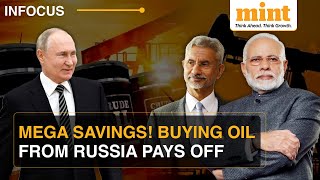 Modi Government's Firm Stand On Buying Russian Oil Pays Off; India Saved $7.9 Bn In 2024 | Watch