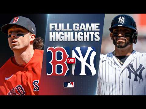 RED SOX vs. YANKEES: Official Full Game 1 Highlights (August 29) | 2026 MLB Season