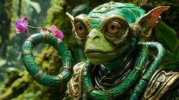 Verdant Archivist of the Overgrown Ruins: An AI-Generated Fantasy Tale