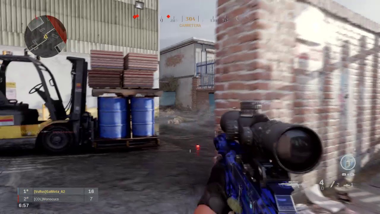Call Of Duty Modern Warfare Quickscope