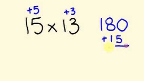 Fast Mental Multiplication Trick   multiply in your head using base 10