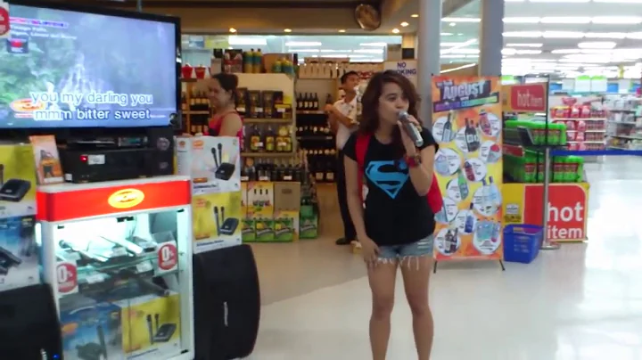 A Random Girl Steps Up To A Karaoke Machine and Floors Everyone