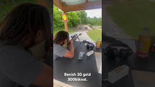 Banish 30 gold suppressor from silencer central. 1st shot unsurpassed, 2nd subsonic, 3rd hypersonic.