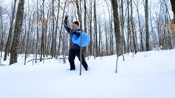 I Tried Making Maple Syrup From Scratch – Episode 4 (Tapping Trees for the First Time)